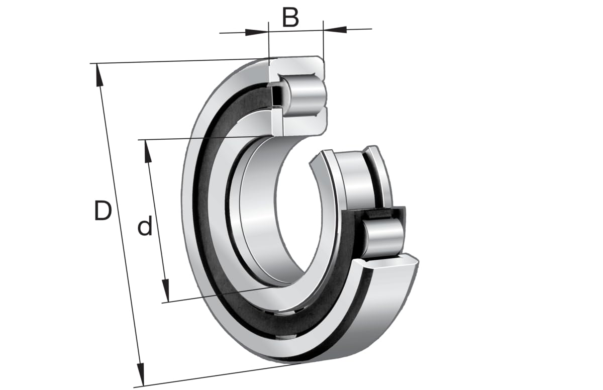 FAG NUP210-E-TVP2-C3 Cylindrical Roller Bearing