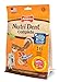 Nylabone 16 Count 3 Point Nutri Dent Complete Adult Filet Mignon Pouch Bone