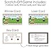 Woodland Creatures - Baby Shower or Birthday Party Game Scratch Off Cards - 22 Count