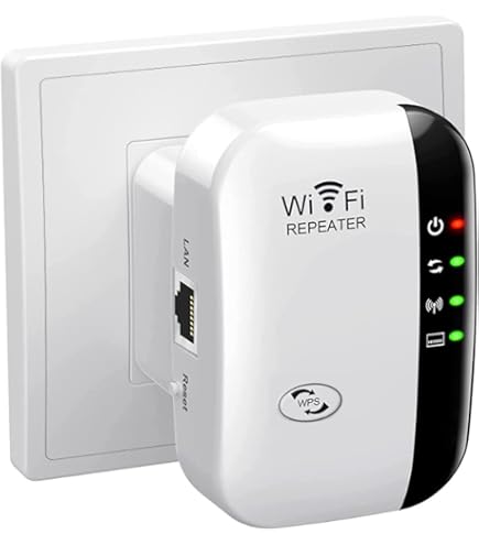 thumbnail image 2 of WiFi Repeater,WiFi Extender Signal Amplifier,4 Antennas,2 LAN Ports, Dual Band 2 of 10