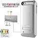 Alpatronix BX120 2400mAh Slim Battery Case Rechargeable Protective External Portable Charger Cover Compatible for iPhone 5, iPhone 5S & iPhone SE Juice Bank Power Pack Charging [MFi] - Silver
