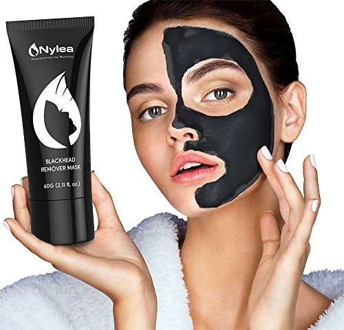 Blackhead Remover Mask [Removes Blackheads] - Purifying Quality Black Peel off Charcoal Mask - Best Mud Facial Mask 60 gram (2.11 ounce) Pack of 1 (Black)