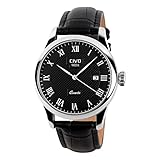 CIVO Mens Watches Luxury Waterproof Date Calendar Wrist Watches for Men Leather Stainless Steel Casual Business Dress Watch Fashion Classic Analogue Quartz Watch