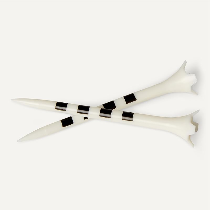 Tees de Golf de Plástico de 8,3cm, Paquete de 100, Blanco