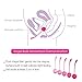 Loverbeby Kegel Exercise Weights System Kegel Ball Ben Wa Ball Training Kit for Bladder Control and Pelvic Floor Exercise