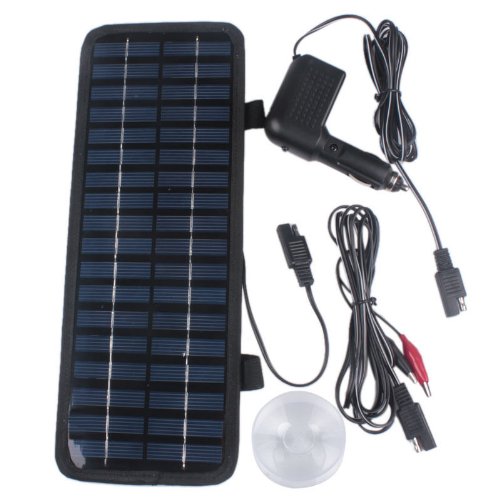 Enjoydeal Solar Car Charger Powerful 12v 200ma 3 5w Portable Solar
