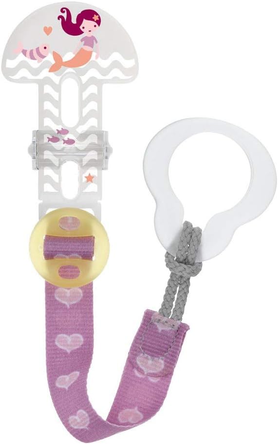 Mam Clip It! & Cover Dummy Chain with Dummy Holder, Assorted Colours and Models, 1 Unidad (Paquete de 1) - Image 5