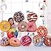 Wemi TIPINOICE Large Doughnut Throw Pillow Soft Novelty Doughnut Shaped Ring Plush Cushion Pillow 40cm