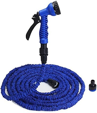 Rose Blue byRisa Loskii HG-WH1 25 50 75 100FT Flexible Expandable Garden Water Hose Sets EU/US Standard
