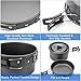 OWNUZZ Camuland 12pcs Camping Cookware Mess Kit with Mini Stove, Lightweight Pot Pan Kettle with 2 Cups, Fork Knife Spoon Kit for Backpacking, Outdoor Camping Hiking and Picnicthumb 4