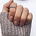 LicLiz Sterling Silver Braided Celtic Knot Adjustable Open Band Ring, Toe Ring for Girls Size 5-9