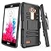 LG G4 Case,TILL [Knight Armor] Heavy Duty Full-body Rugged Holster Resilient Armor Case [Belt Swivel Clip][Kickstand] Combo Cover Shell For LG G4 (5.5