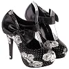 SHOW-STORY-Sexy-Ladies-Bow-Ankle-Strap-Stiletto-Platform-Pumps-ShoesLF30412