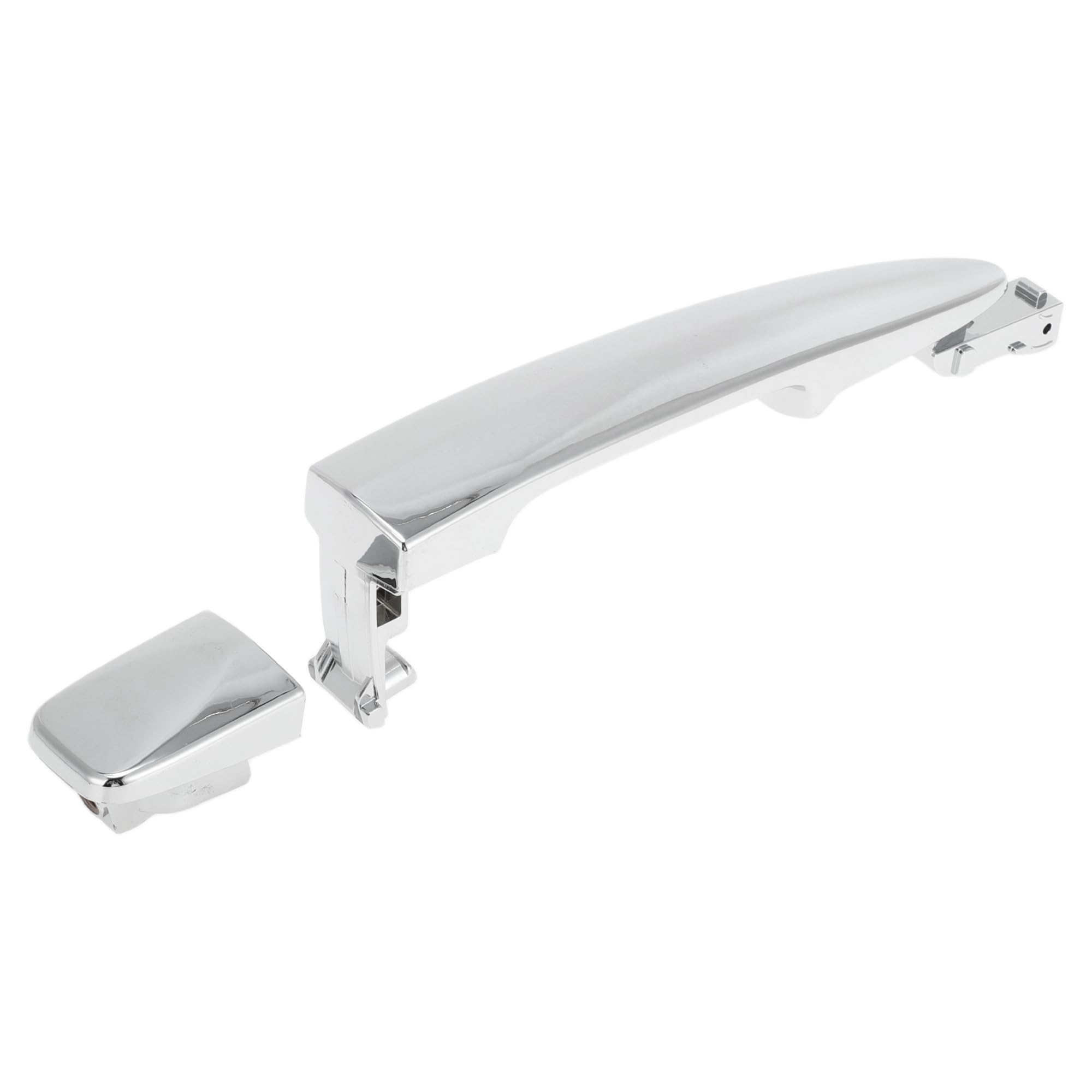 Photo 1 of HOPESPANNER No.826409N00A Exterior Door Handle for Nissan Sentra 2013-2019 Durable Silver Tone Front Right Rear Left Rear Right ABS 1 Pc