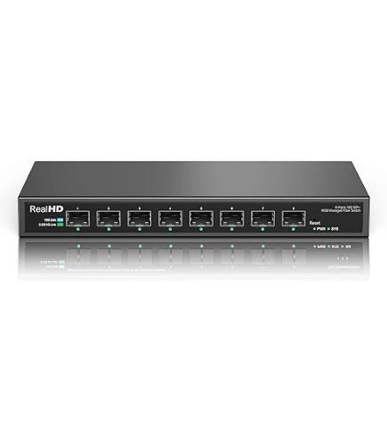Amazon.com: MikroTik CRS305-1G-4S+in Network Switch Managed
