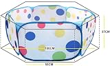 Tech Traders Kids Ball Pit Indoor Outdoor Play Tent with Storage Bag Blue view 2