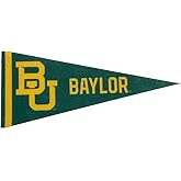 Baylor Felt Mini Pennant - Size: 4" x 9" - Officially Licensed - 1 Pennant Per Pack