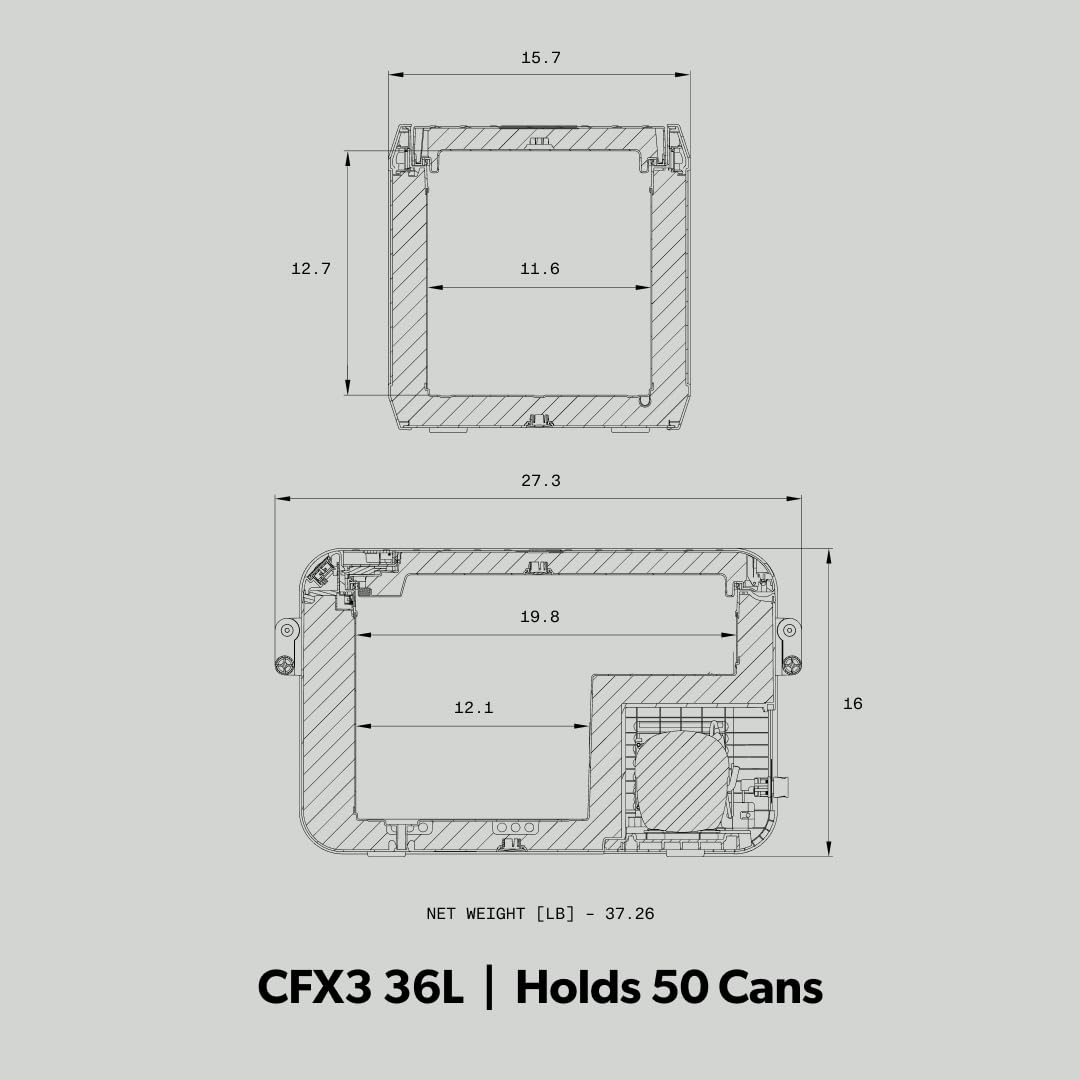 Dometic CFX Electric Cooler | Portable Freezer | CFX5 & CFX3 Series | AC/DC or Solar Powered