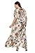 Selenaly Women's Plus Size Split Print Flowy Party Maxi Dress