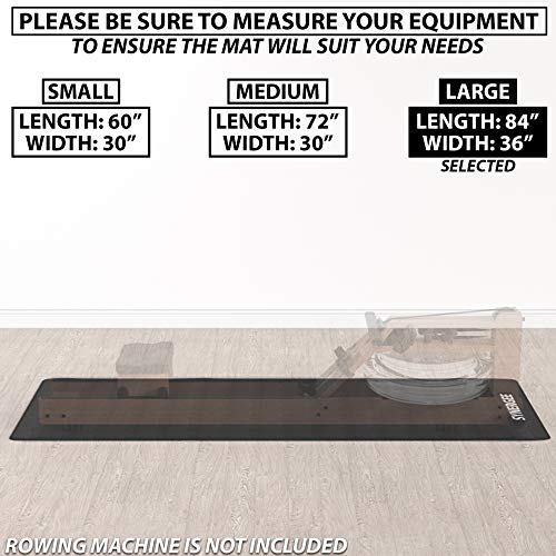 Synergee Exercise Equipment Mats. High Density Floor Mats for Indoor