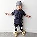 CANIS Baby Boy Short Sleeve XO T-shirt and X print Pants Outfits (80(6-12M))