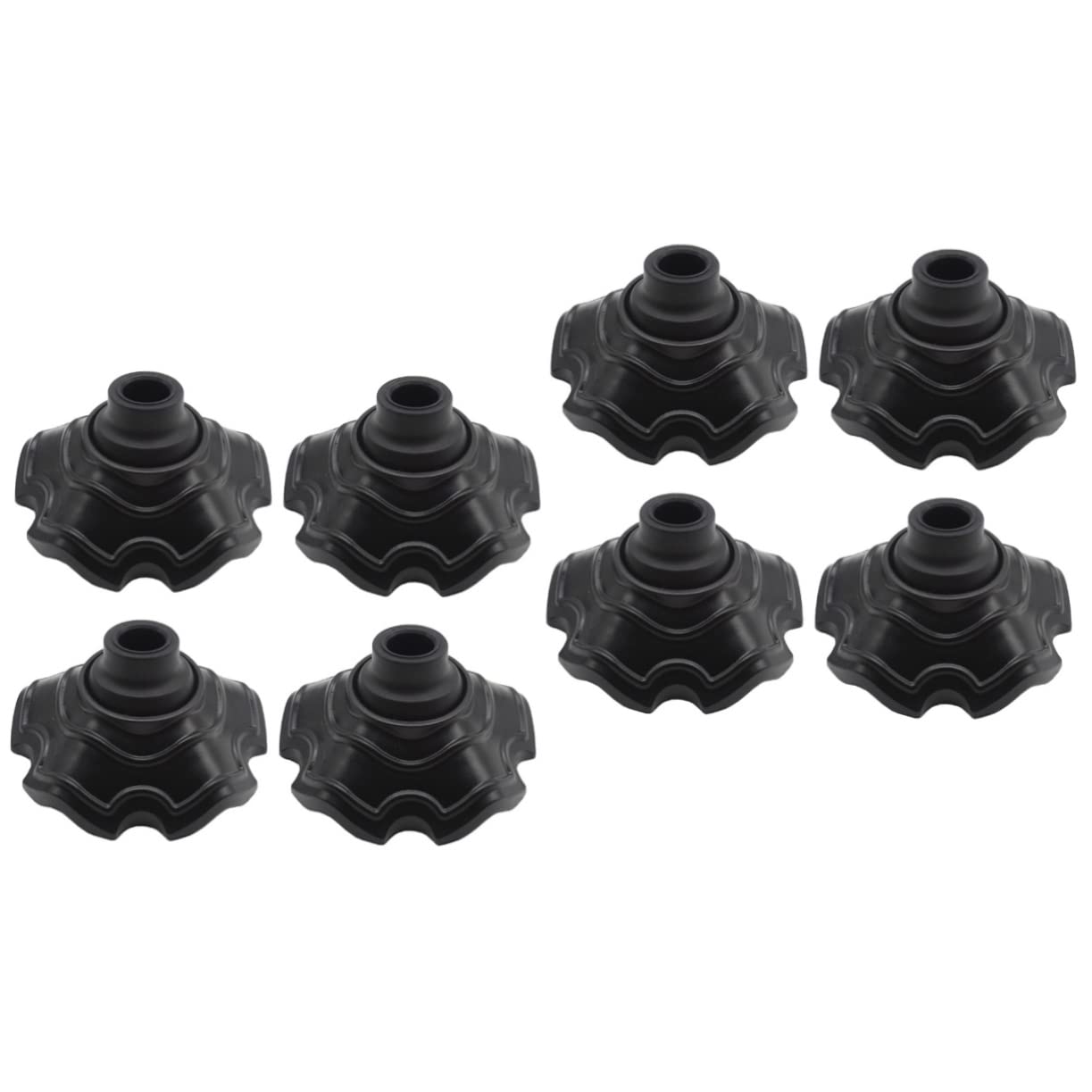 CLISPEED 8 Pcs Chair Foot Cover Outdoor Flooring Outdoor Chair Cover Camping Chairs No Slide Furniture Gripper Leg Floor Protector Camping Feet Covers Table Leg