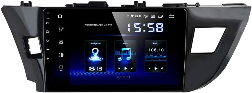 Amazon Com Dasaita 10 2 Android Car Gps Radio For Toyota Corolla 2014 2015 2016 2017 Audio Video Player 4g Ram 64g Rom Built In Carplay Android Auto Gps Navigation