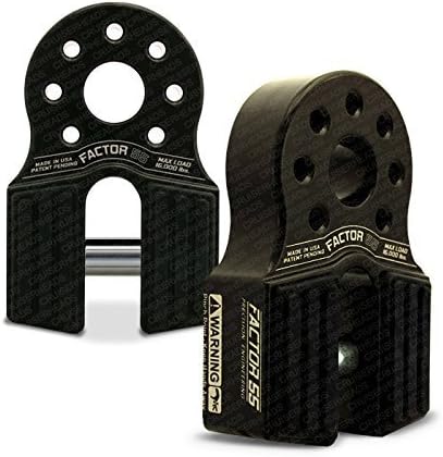 Factor55 FlatLink Loaded Shackle Mount (16.000 Lbs) - Black by FACTOR55