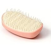 Mini Original Detangler Brush For All Hair Types, Wet Detangling Hair Brush With Two-tier Teeth To Smooth &amp; Reduce Frizz; Detangles Wet Or Dry Travel Hair Brush