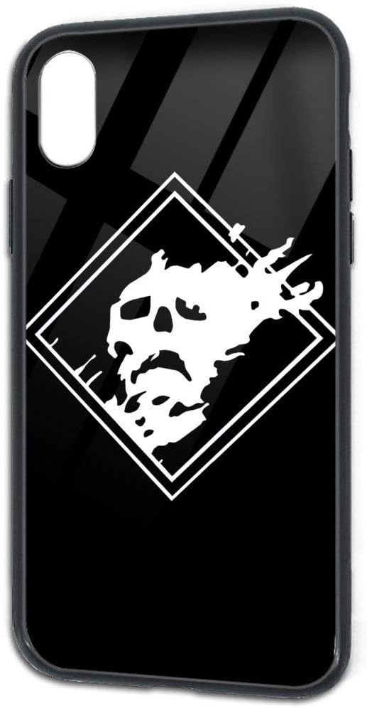 Destiny Game Raid Slim Thin Case with Tempered Glass Screen Protector for Apple iPhone X/XS