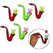 Saxophone Blow Pipe and Ball Toy - Pack of 8 Assorted Whistles Floating Blow Ball - Party Favors for Children 5 Years and Up | Birthday Party | BBQ | Beach | Pool