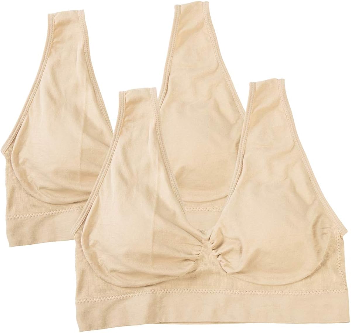 OMG_Shop Women's Sports Bras Full-Coverage Seamless Bra Yoga Gym Workout Fitness Bralette Plus Size at  Women’s Clothing store
