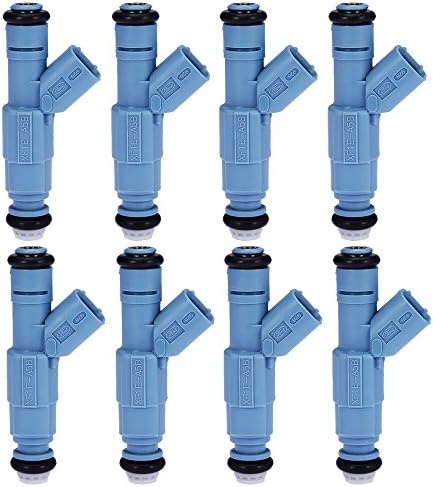 0280155849 Fuel Injector For 4.7L Dodge Jeep Chrysler Mitsubishi Upgrade 4 Nozzle (Pack of 8)