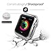 Apple Watch Series 2 Case, Haoos [Ultra-Thin] TPU Transparent Full Body Protective Cover [6 Color Combination Pack] for Apple Watch Series 2 38mm iWatch 2016 (Series 2 38mm 6 Colors Soft TPU Case)