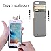 iPhone 6S Plus / 6 Plus (not for iPhone 6 / 6s) Battery Case Charger [Extra Bonus-Tempered Glass Screen Protector], i.VALUX 6800mAh External Battery Backup Protective Charger Case (Orange)