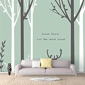 Wall Murals for Bedroom Beautiful Creative Abstract Removable Wallpaper Peel and Stick Wall Stickers - 66x96 inches