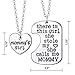 Luvalti Mother Daughter Necklace Set - 