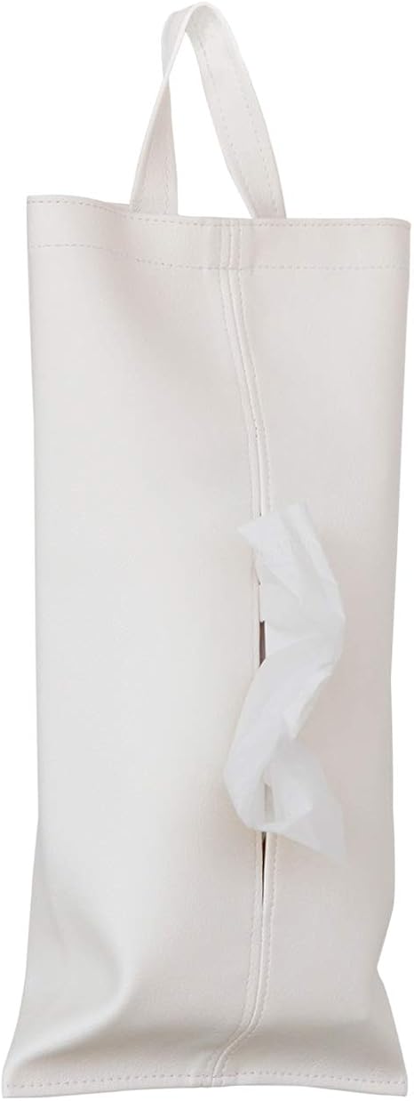 Amazon Tees Factory 掛けられるティッシュケース Kety ホワイト 白 日本製 Pvcレザー ティッシュケース ホルダー オンライン通販