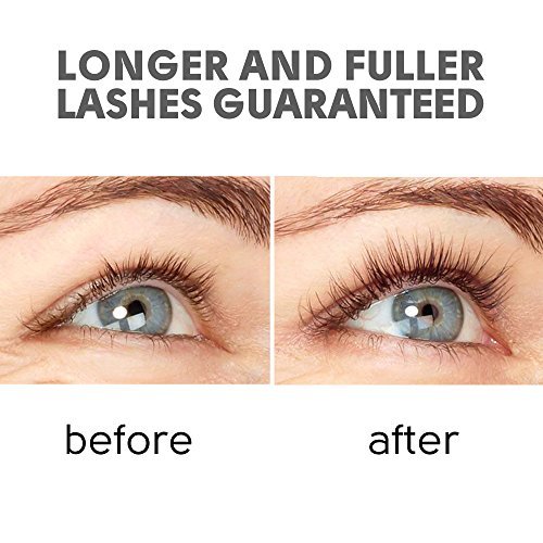 Natural Eyelash Growth Serum - Lash Booster & Eyebrow Enhancing Serum to Grow Thicker, Longer Lashes - USA-Made Eyelash Conditioner & Enhancer