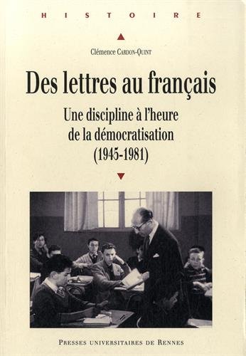 Des lettres au français