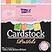 Darice GX-3000-03 30-Pack Core'dinations Core Cardstock Paper Sheets, Pastels, 12 by 12-Inch
