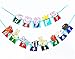 Birthday Banner ❤Peppa Pig Birthday Decoration Flag Peppa Pig Flag for Birthday Decoration (with One Bonus Sheet of Sticker)