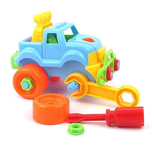 LightningStore Cool Colorful Stylish DIY Build Your Own Car Model - Jeep Truck Car Puzzle Assembly Toy - An Excellent Educational Toy For Your Kids and Children - Image 7