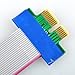 Tenext PCI-E 1X Riser Card Extender Cable Ribbon