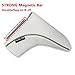 Big Teeth Classic Golf Blade Putter Cover Headcover Mid Mallet Club Protector Magnetic Bar Closure for Scotty Cameron Taylormade Odyssey (White)
