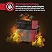 Fire Resistant Cash Box Document Bag 9 x 6 x 1.5 Heavy Duty Fiberglass - Retardant Thread - Fireproof Bag/Bank File/Important Document Holder - Retardant Envelope Heat Protection
