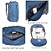 TB TIBAG 35L/40L Packable Lightweight Waterproof Travel Sports Duffel Backpacks Bag (40L, LIGHT BLUE)