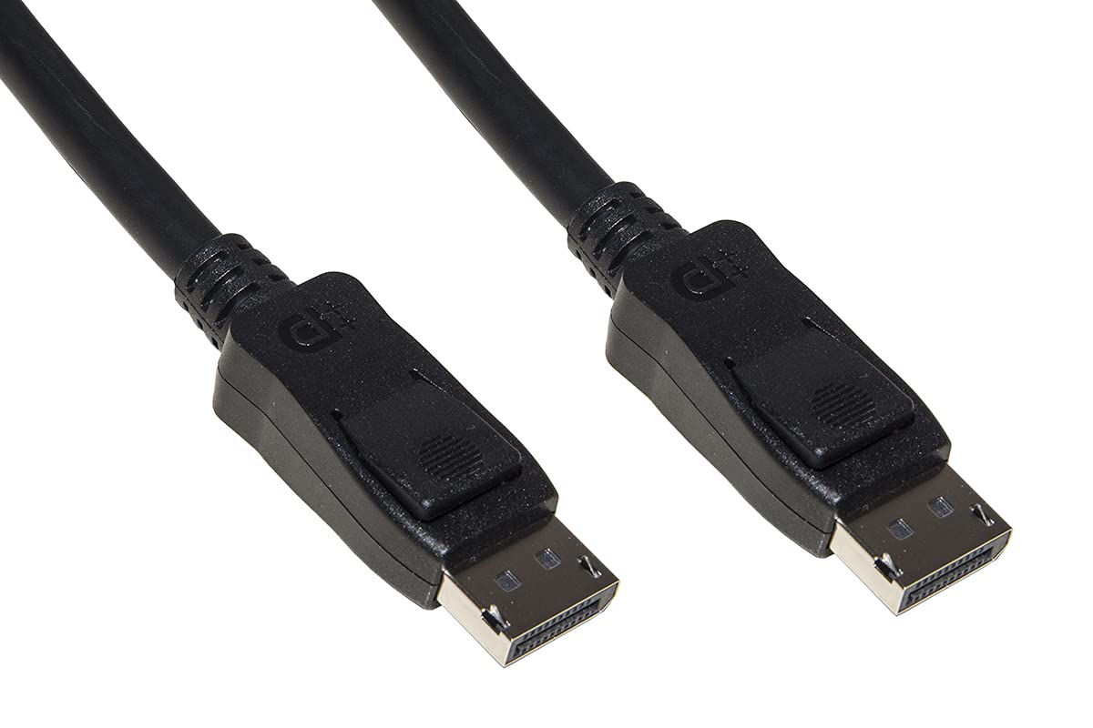 LINK LKCDP1420LS Displayport Cable 1.4 Ultra HD 8Kx4K60Hz 32.4Gbps Male/Male, Black, 2 m