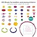 IQKidz Pop Beads, Kids' Jewelry Making Kits - Arts and Crafts for Girls Age 3, 4, 5+ Year Old Toys, DIY Necklace, Bracelet and Headbands, Fashion Fun Creativity Christmas Birthday Gifts (520+ PCS)
