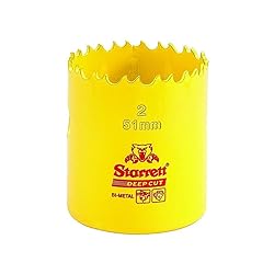 Starrett Bi-Metal Deep Cut Hole Saw with Abrasion